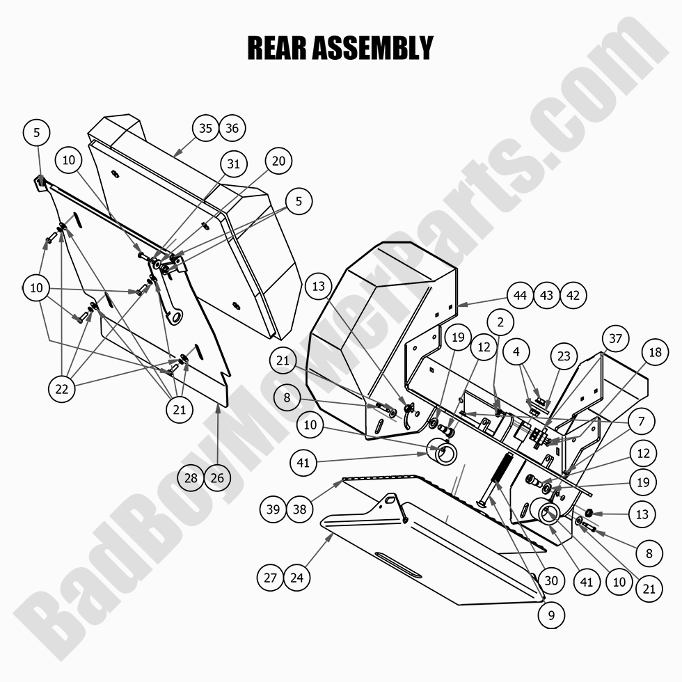 2021 Revolt - Rear Assembly